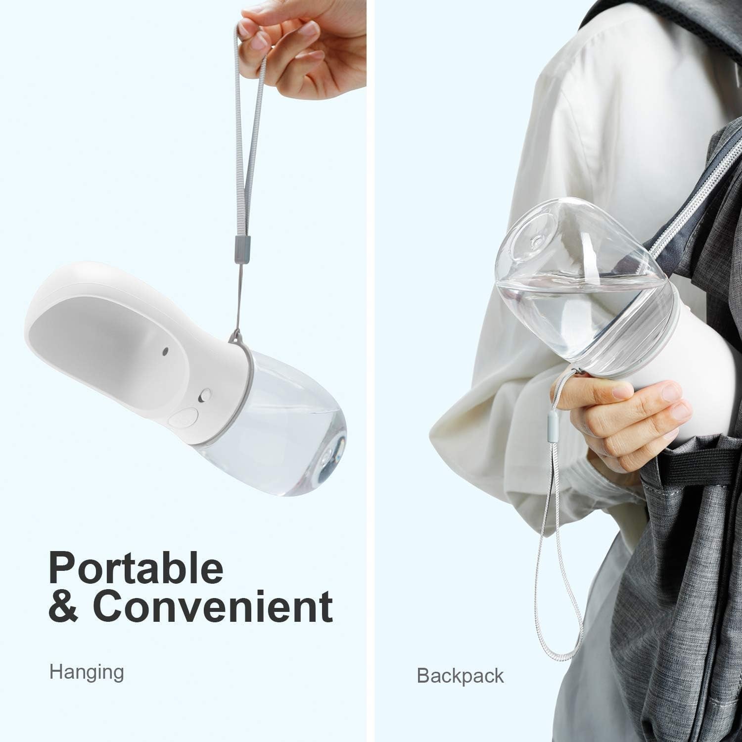 Furlio AquaGo Portable Pet Water Bottle