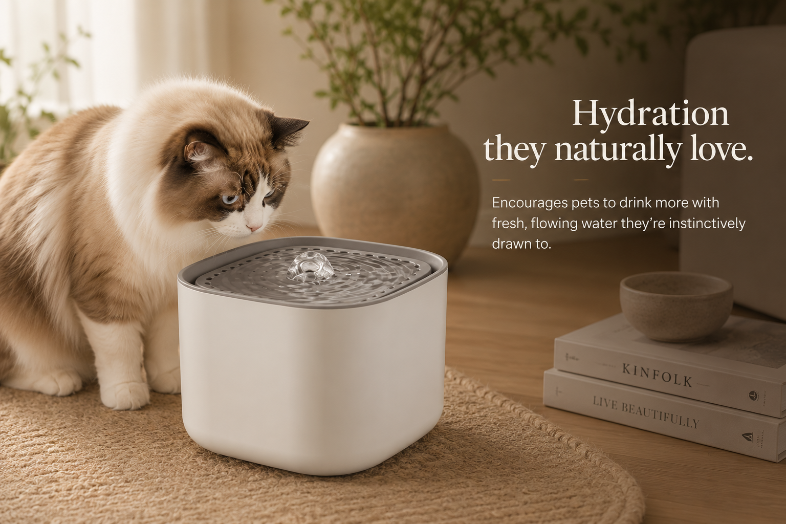 Furlio Flow Smart Pet Water Fountain
