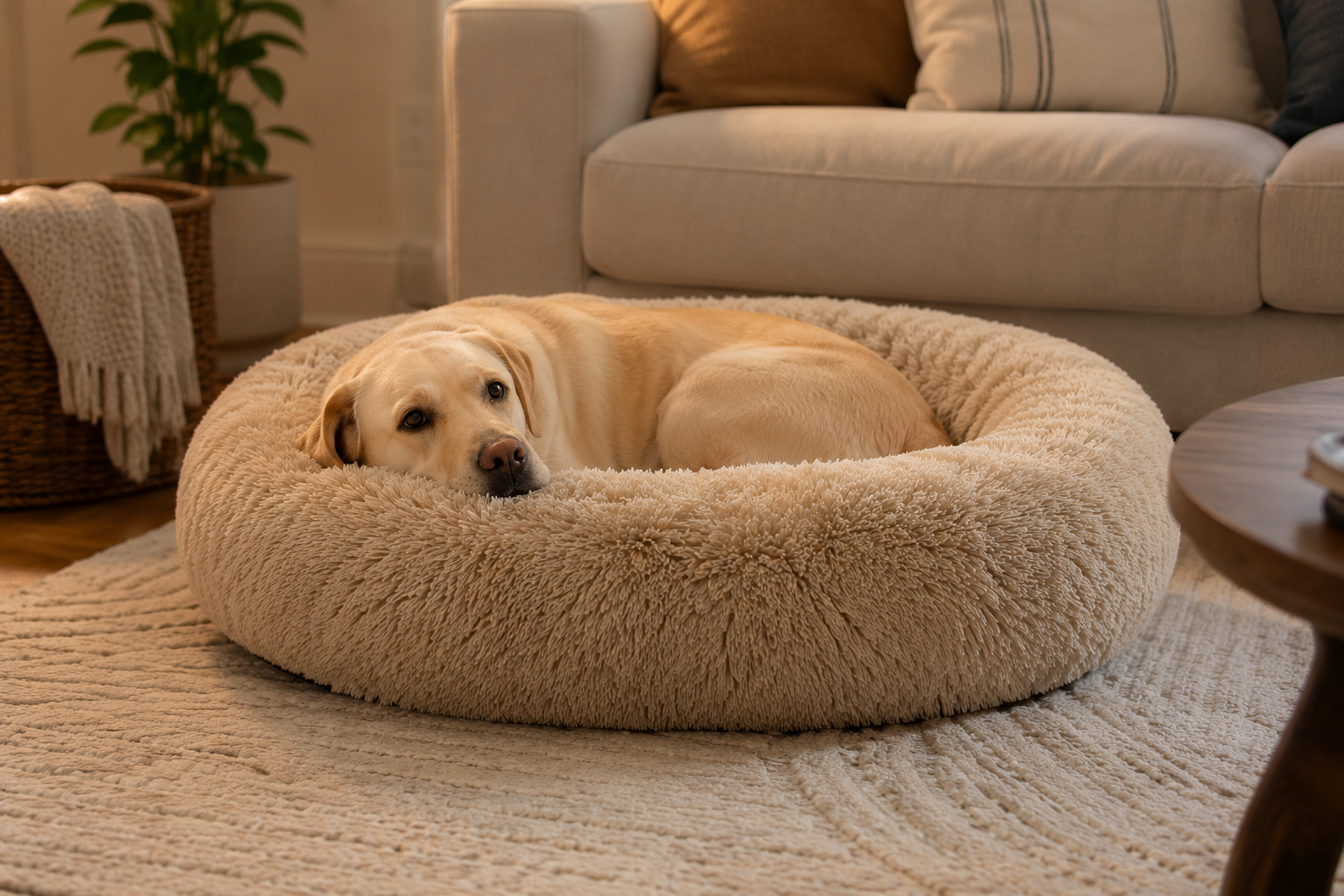 Furlio CloudCalm Washable Calming Dog Bed