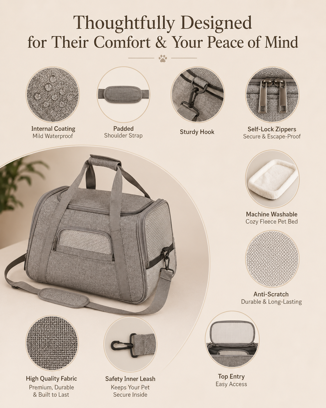 Furlio CarryNest Travel Carrier
