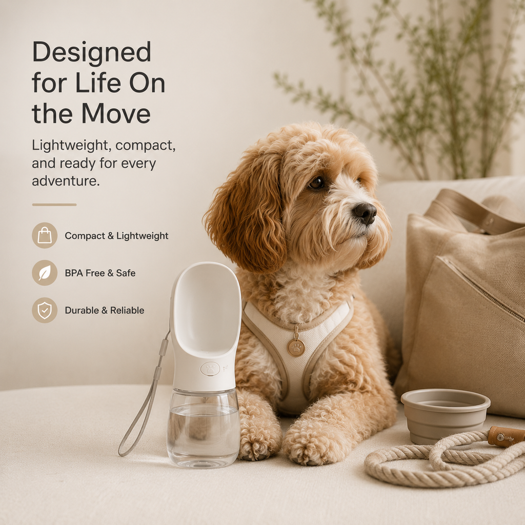Furlio AquaGo Portable Pet Water Bottle